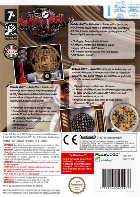 Sudoku Ball : Detective - Dos