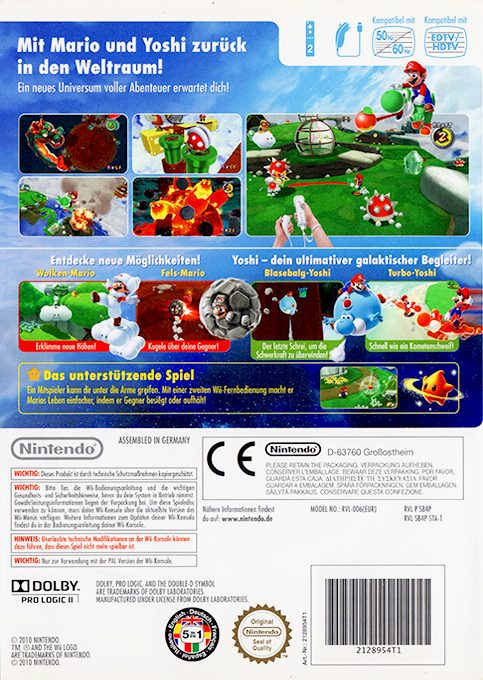 Super Mario Galaxy 2 dos