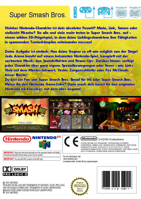 Super Smash Bros. - Dos