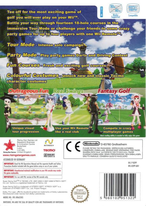 Super Swing Golf Season 2 dos