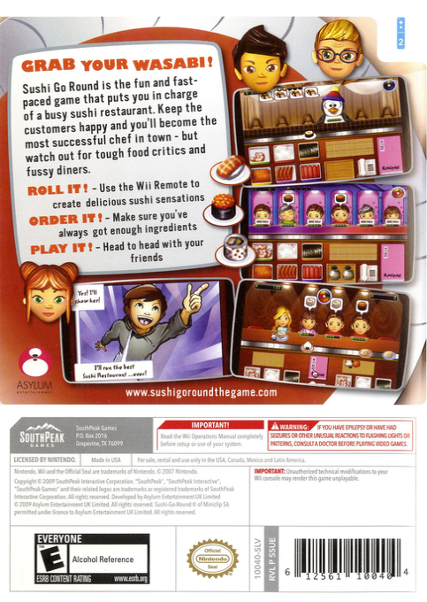 Sushi Go Round - Dos