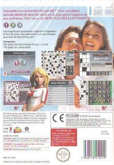 Télé 7 Jeux : Mots Fléchés - Dos