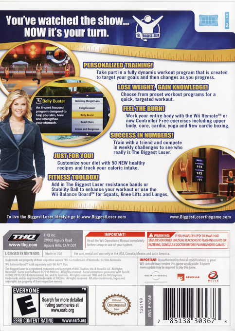 The Biggest Loser Challenge - Dos