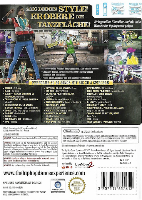 The Hip-Hop Dance Experience - Dos