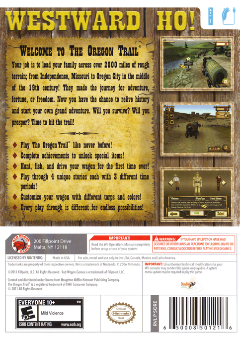 The Oregon Trail - Dos