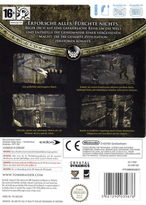 Tomb Raider : Underworld - Dos