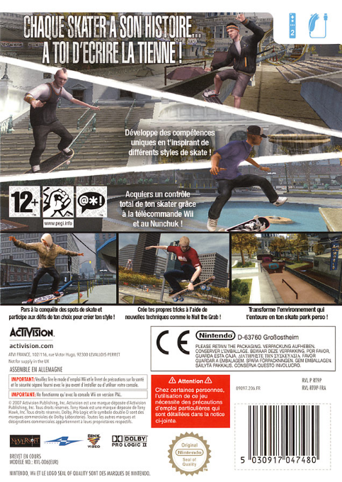 Tony Hawk's Proving Ground - Dos