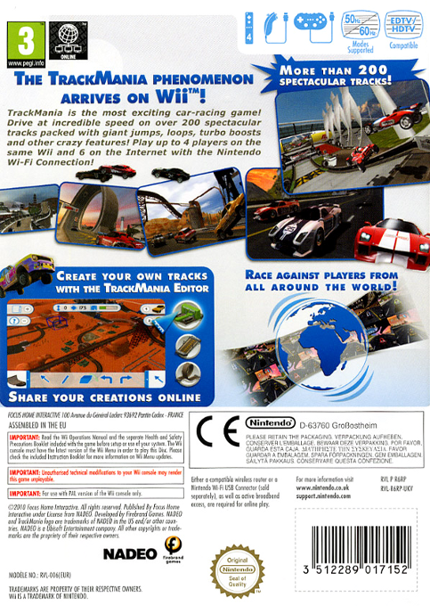 TrackMania : Build to Race - Dos