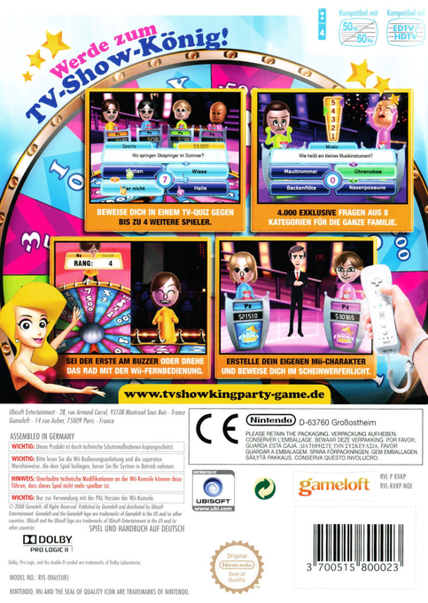 Tv Show King Party dos