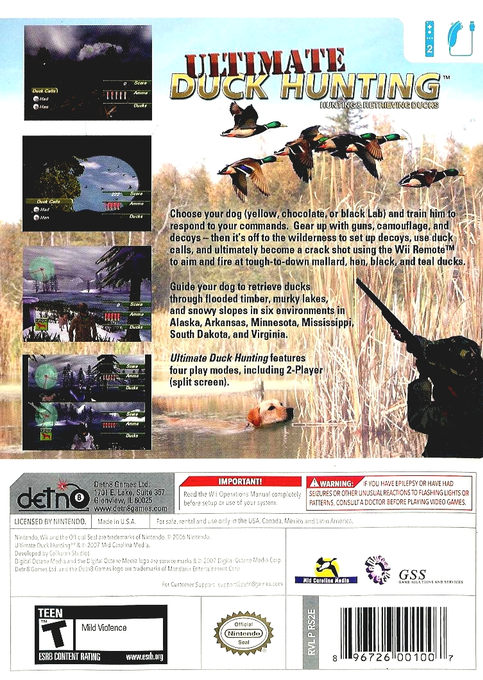 Ultimate Duck Hunting - Dos