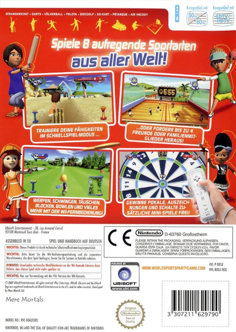 Vacances Sports Party dos