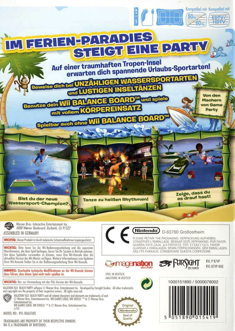 Vacation Isle : Beach Party - Dos