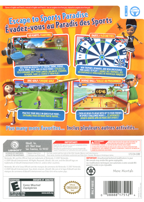 Vacation Sports - Dos