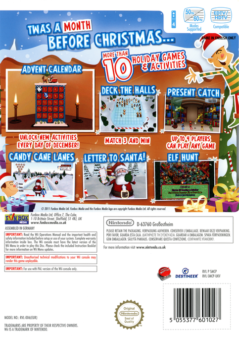 We Wish You A Merry Christmas dos