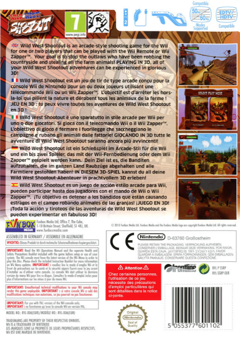 Wild West Shootout dos