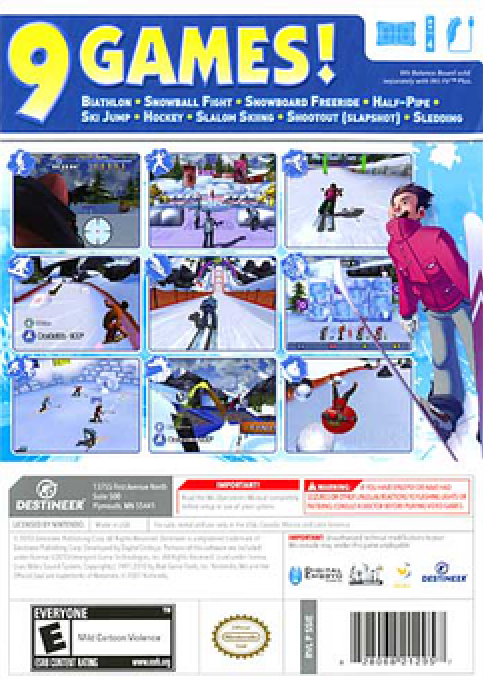 Winter Blast : 9 Snow & Ice Games dos