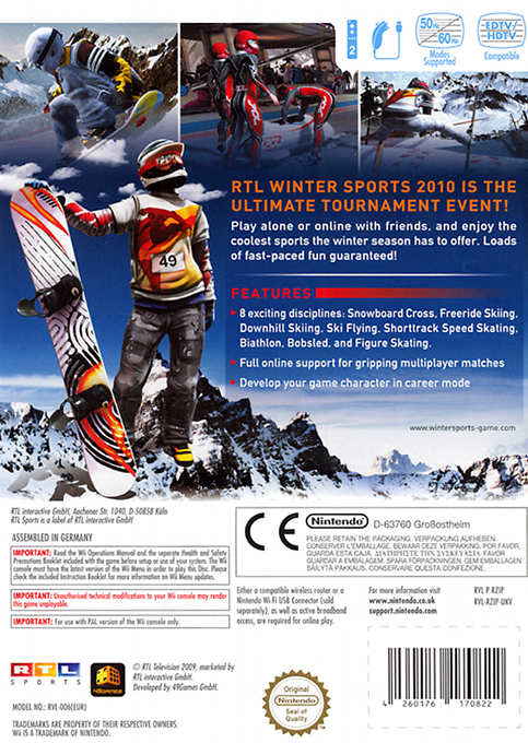 Winter Sports 2010 : The Great Tournament dos