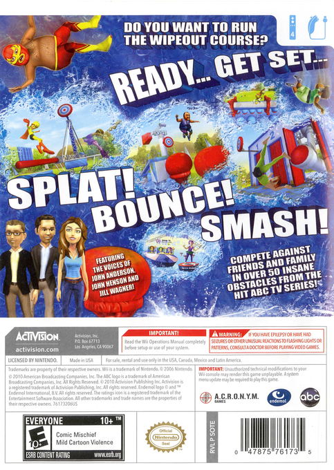 Wipeout : The Game - Dos