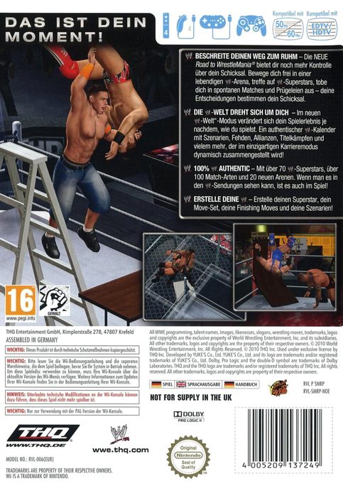 WWE Smackdown Vs Raw 2011 - Dos
