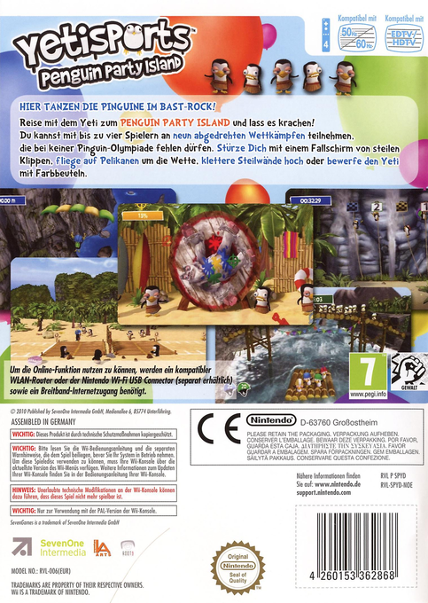 Yetisports: Pingu Throw dos