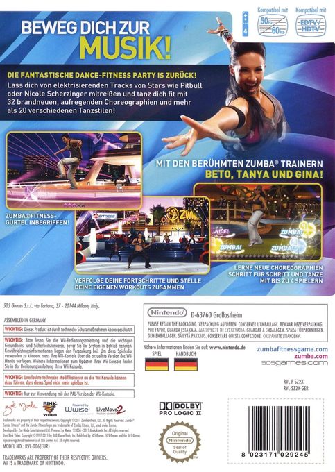 Zumba Fitness 2 - Dos