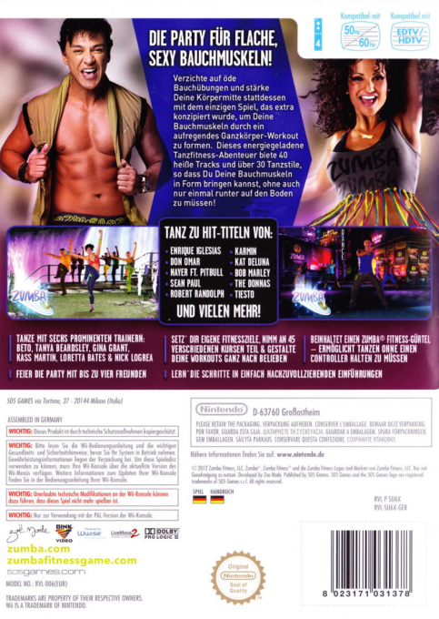 Zumba Fitness Core dos