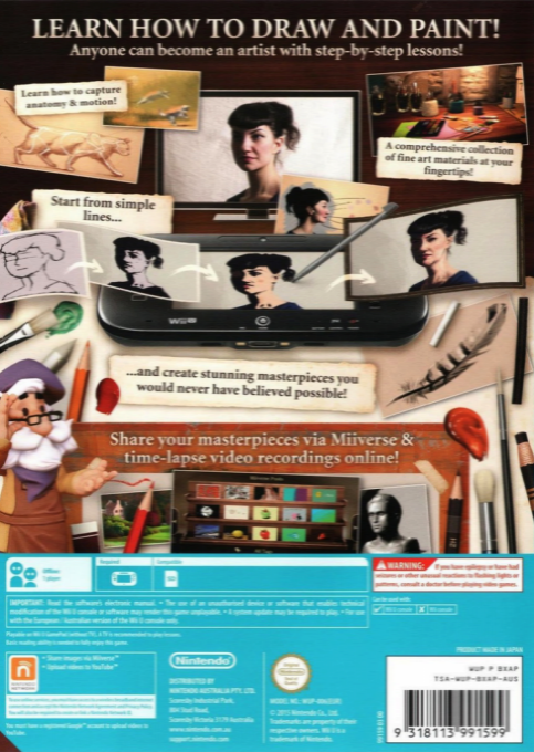 Art Academy - Atelier - Dos