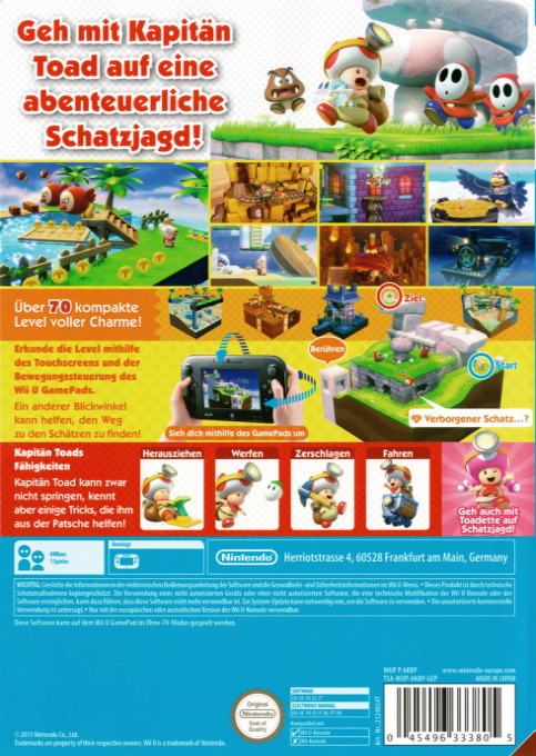 Captain Toad - Treasure Tracker - Dos