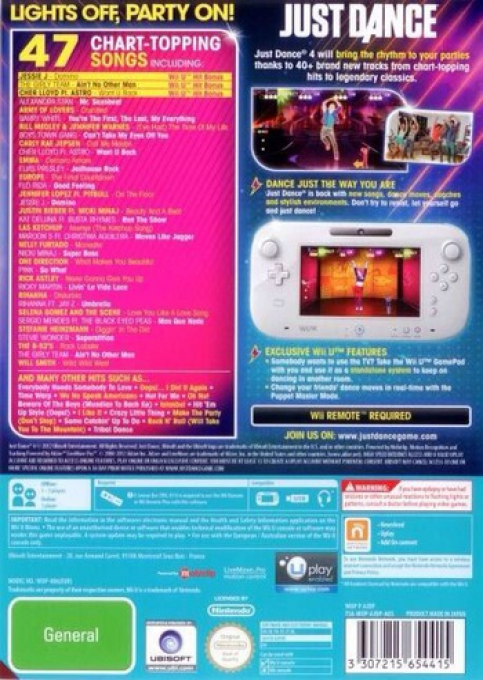 Just Dance 4 - Dos