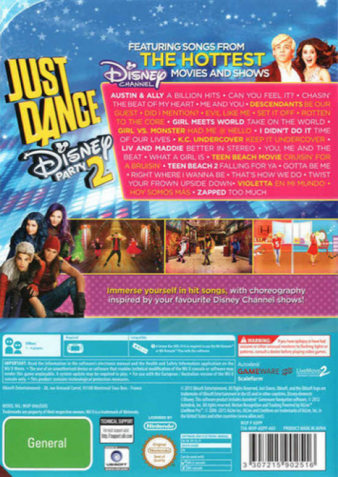 Just Dance Disney Party 2 - Dos