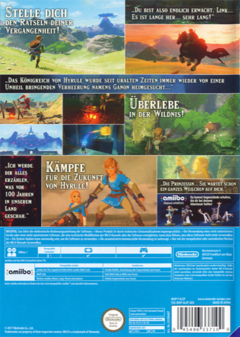 Legend of Zelda - Breath of the Wild, The - Dos