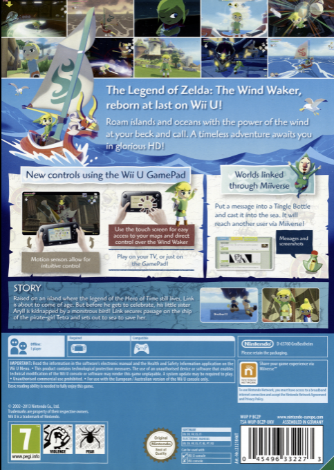 Legend of Zelda - The Wind Waker HD, The - Dos
