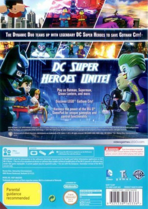 LEGO Batman 2 : DC Super Heroes - Dos