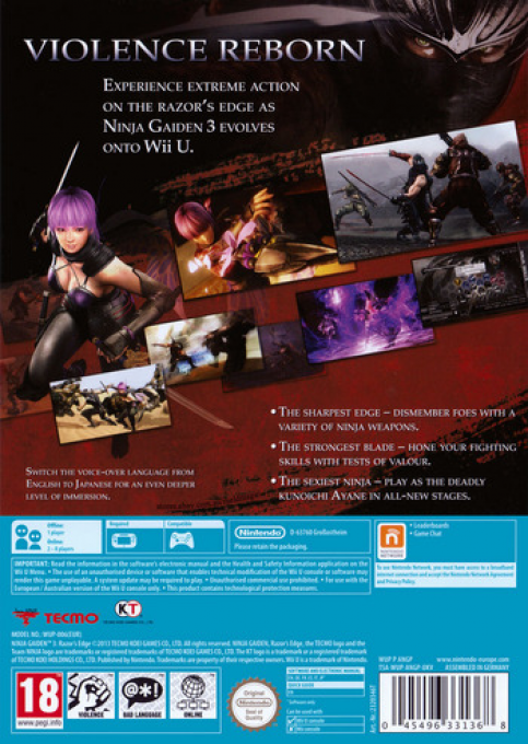 Ninja Gaiden 3 - Razor's Edge - Dos
