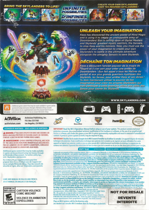 Skylanders: Imaginators - Dos