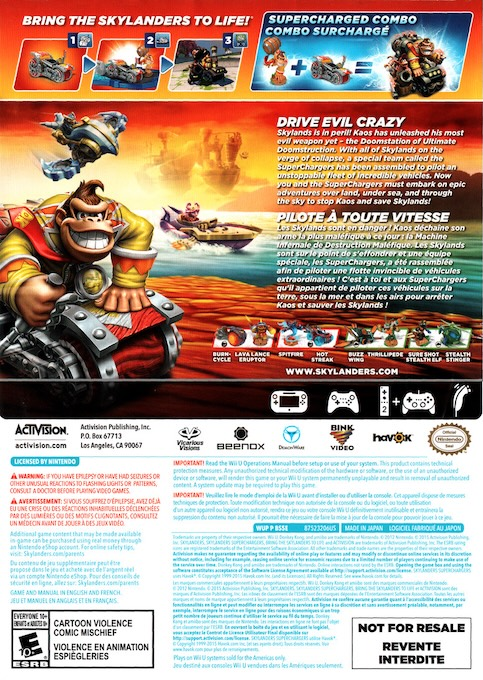 Skylanders Superchargers - Dos