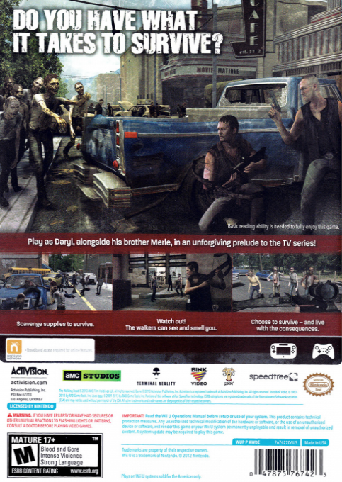 The Walking Dead : Survival Instinct - Dos