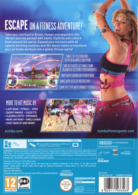 Zumba Fitness World Party - Dos