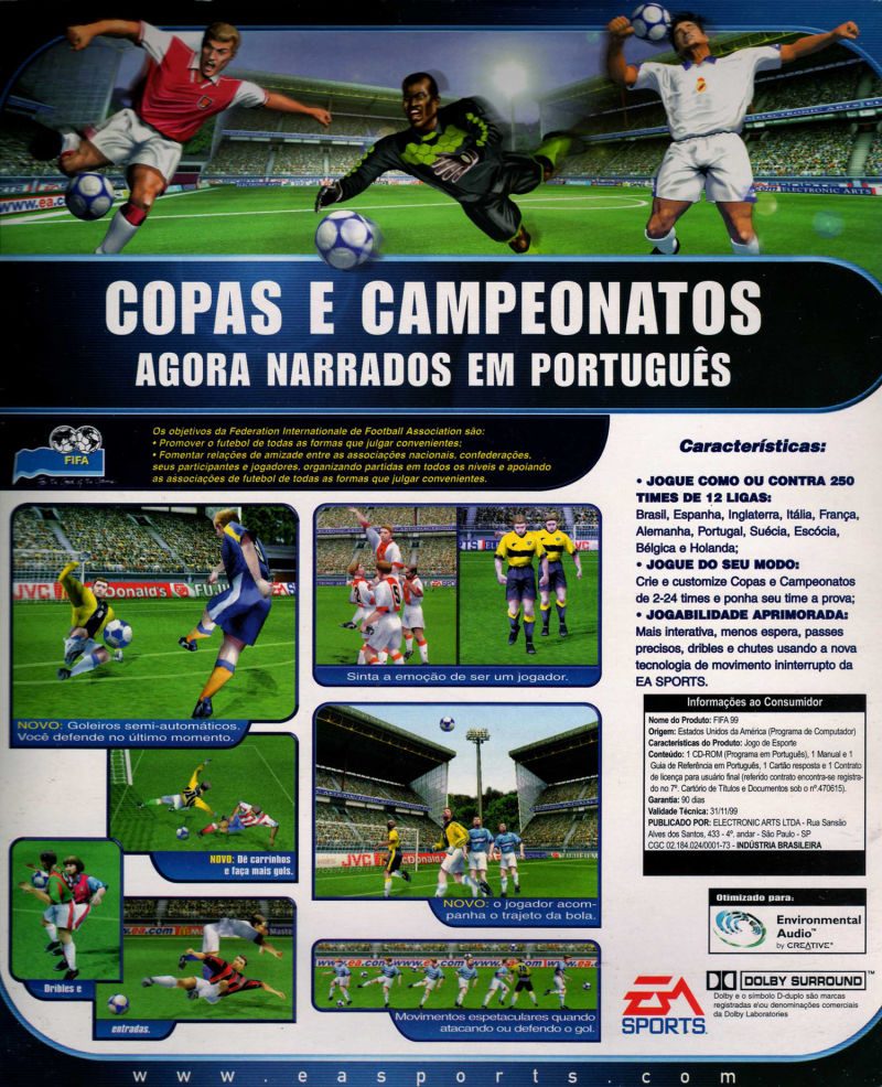 FIFA 99 - Dos