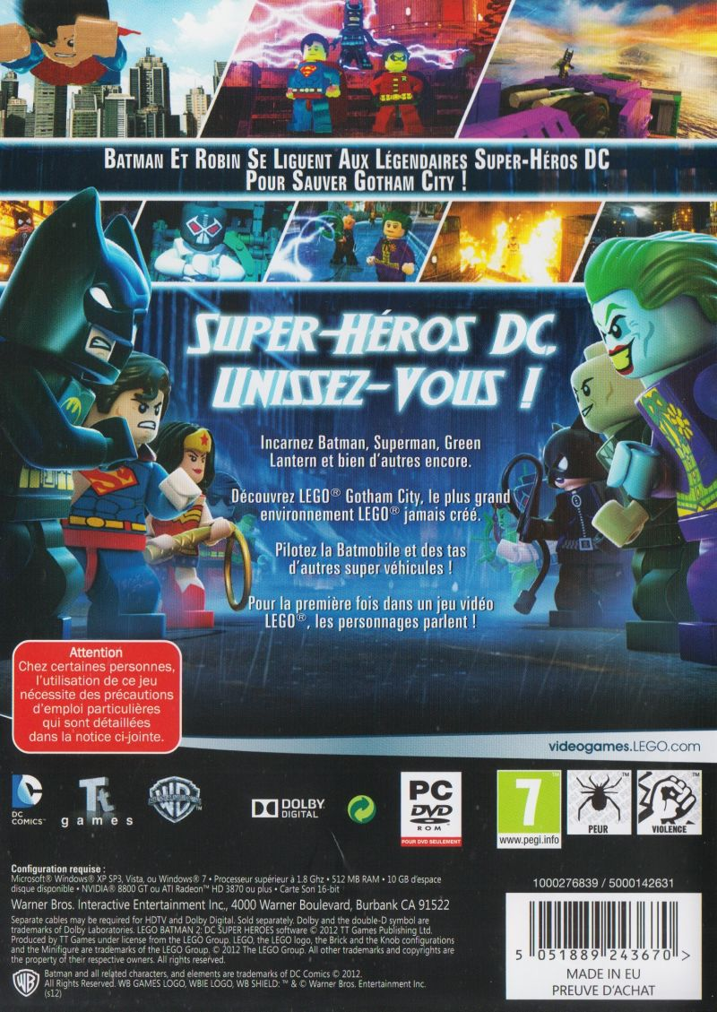 LEGO Batman 2: DC Super Heroes - Dos