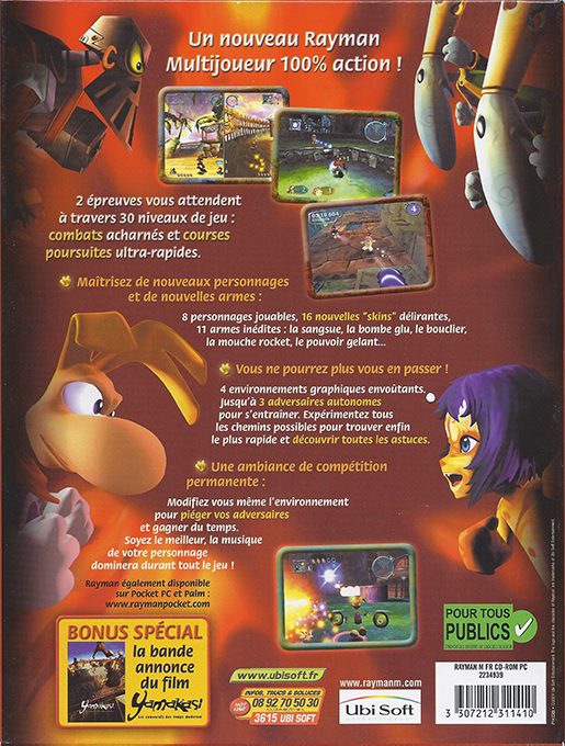 Rayman Arena - Dos