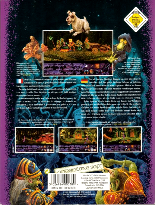 Simon the Sorcerer dos