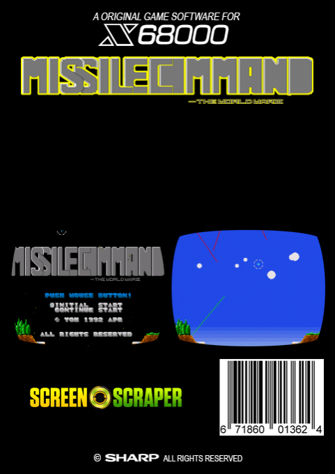 Missle Command - Dos