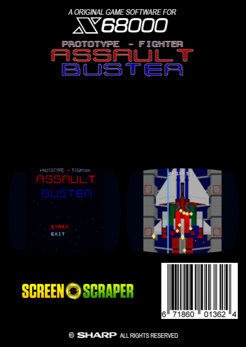 Prototype Fighter Assault Buster - Dos