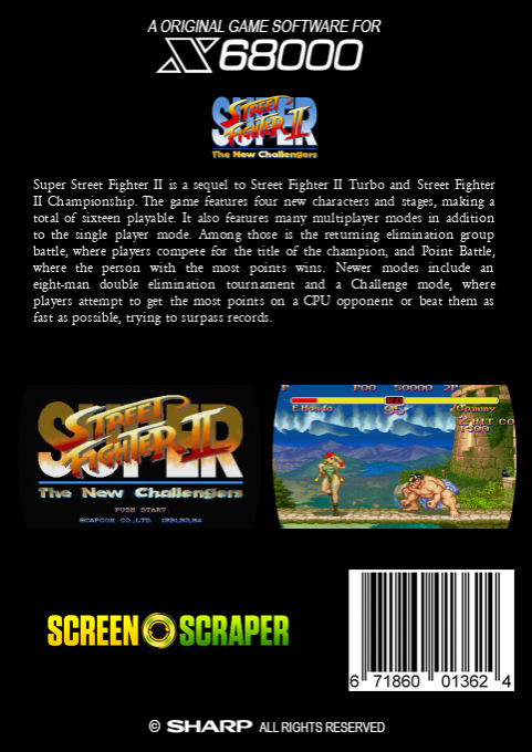 Super Street Fighter II - The New Challengers - Dos