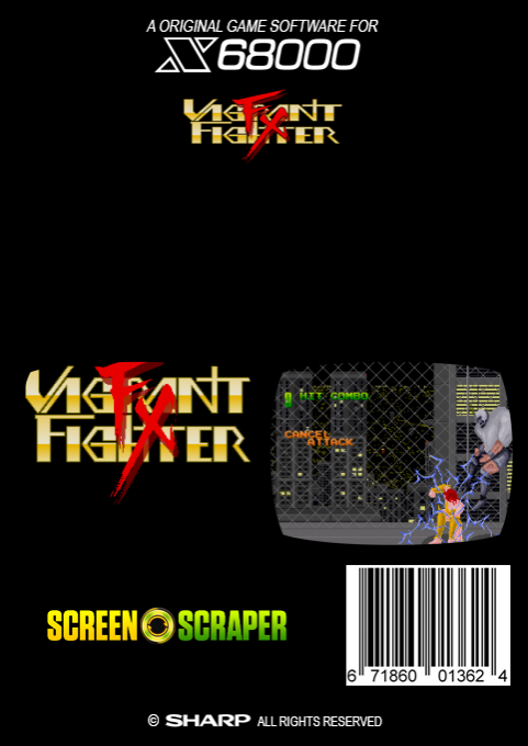 Vagrant Fighter FX - Dos