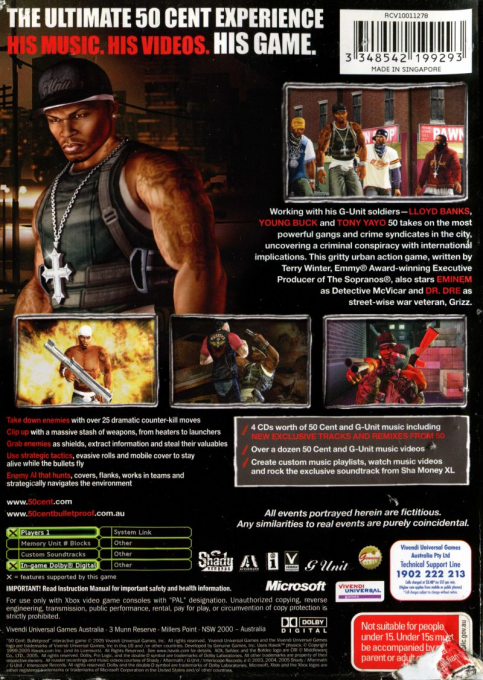 50 Cent : Bulletproof - Dos
