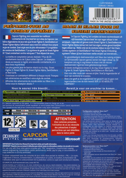 Capcom Fighting Evolution - Dos