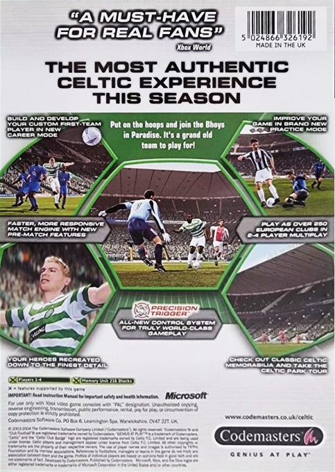 Club Football - Celtic FC dos