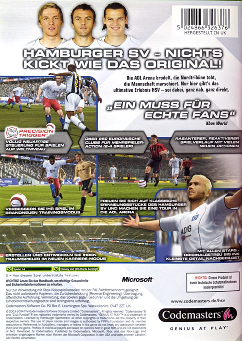Club Football - Hamburger SV dos